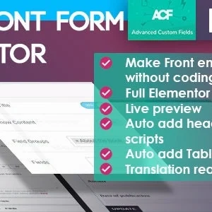 ACF Frontend Pro for Elementor