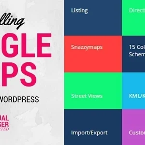 WP MAPS PRO – WordPress Plugin for Google Maps